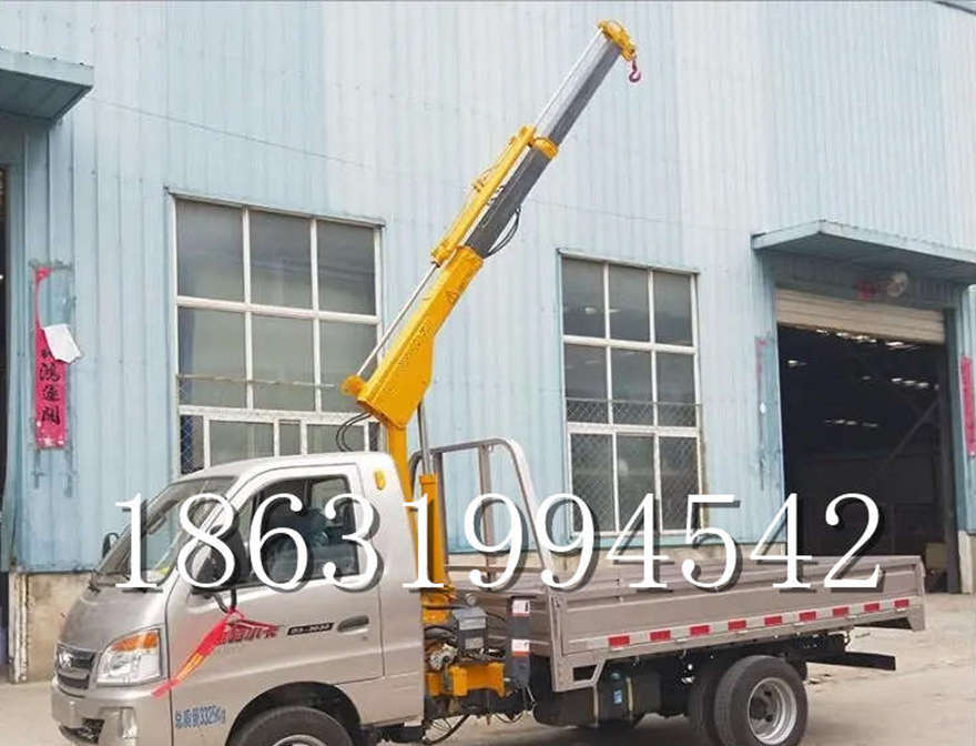 顺平县随车吊机码头车载小型履带吊随车吊机那里有货车轻卡220伏家用吊机